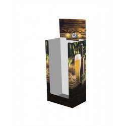 Box 1 4 de palette Bierarom pour 5 rangs de 51 LN 33 cl