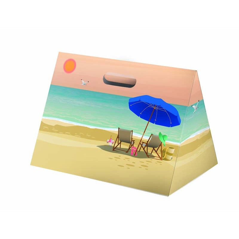 Valisette pyramide SUMMER 3 bouteilles avec separateur