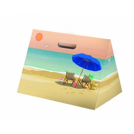 Valisette pyramide SUMMER 3 bouteilles avec separateur