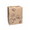 Emballage Expedition 12 blles decor Colis Postal