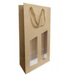 SAC SEDUCTION AvFen 2BLLE ECRU KRAFT 190 95X385mm