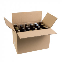 Carton 24 bieres LNB 33cl V V B30 Ecru Neutre