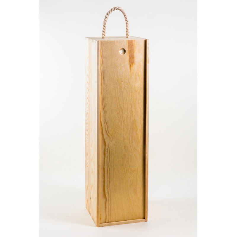 Elegant Designs Porte-courrier en bois naturel avec poignées