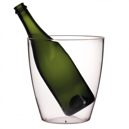 Seau transparent TULIP