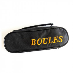 pochette de rangement pour triplette de pétanque