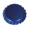 Capsule bleue couronne metal   liner en PVC transparent