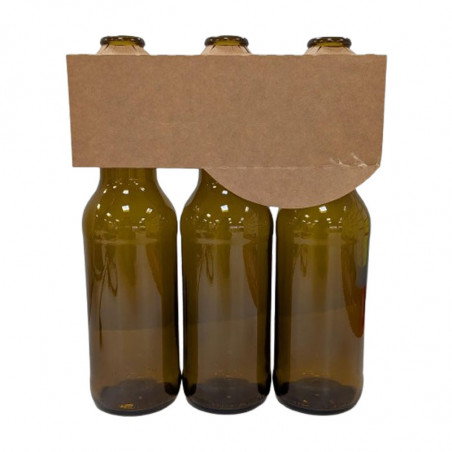 Pack 3 Bières 3x33cl avec découpe arrondie